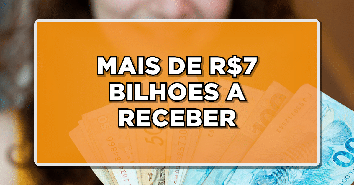 Valores a receber Banco Central estão disponíveis