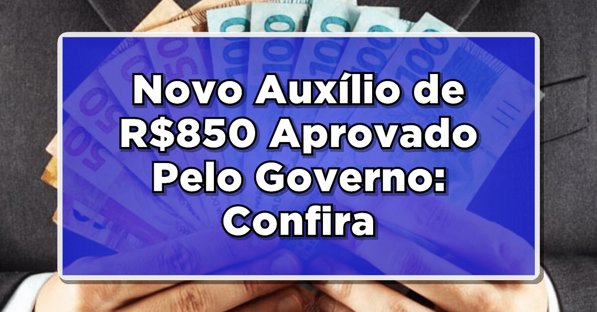 novo auxílio governo