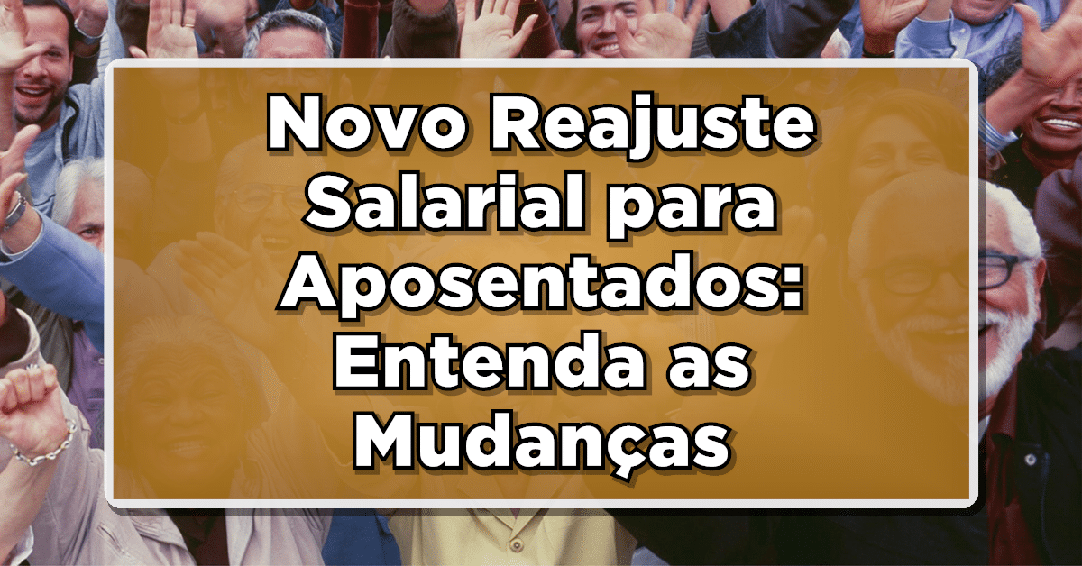 Reajuste salarial para aposentados