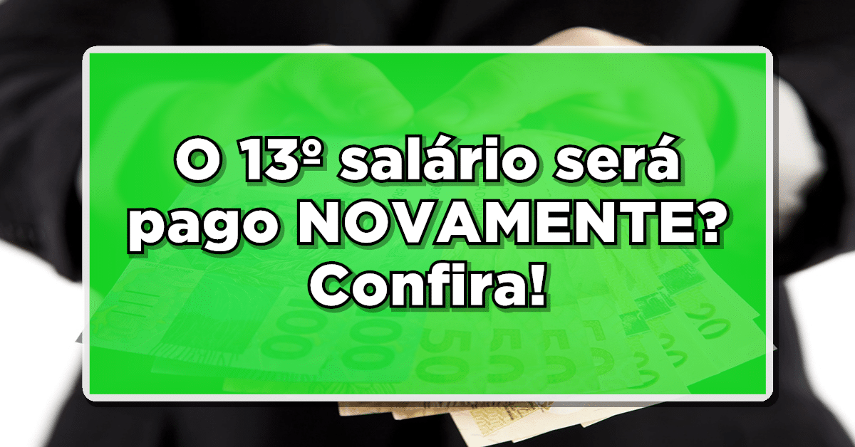13º salário inss será pago novamente aos aposentados