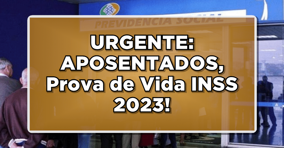 Prova de vida INSS outubro