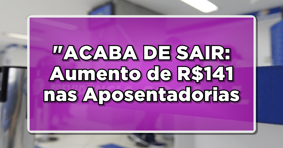 Nova decisão garante reajuste da aposentadoria