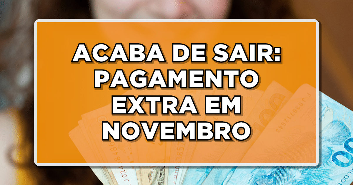 pagamento extra INSS novembro