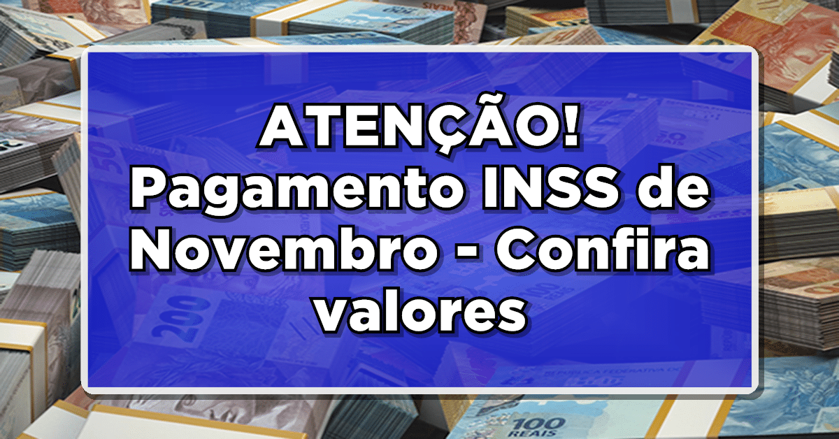 pagamento INSS novembro