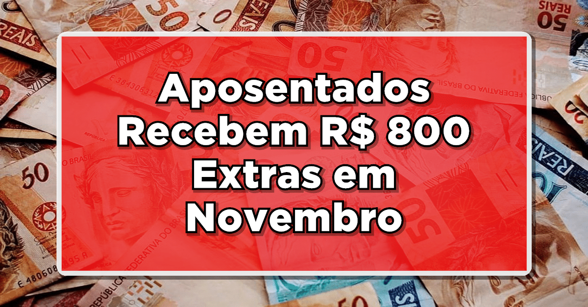 pagamento extra em novembro aposentados