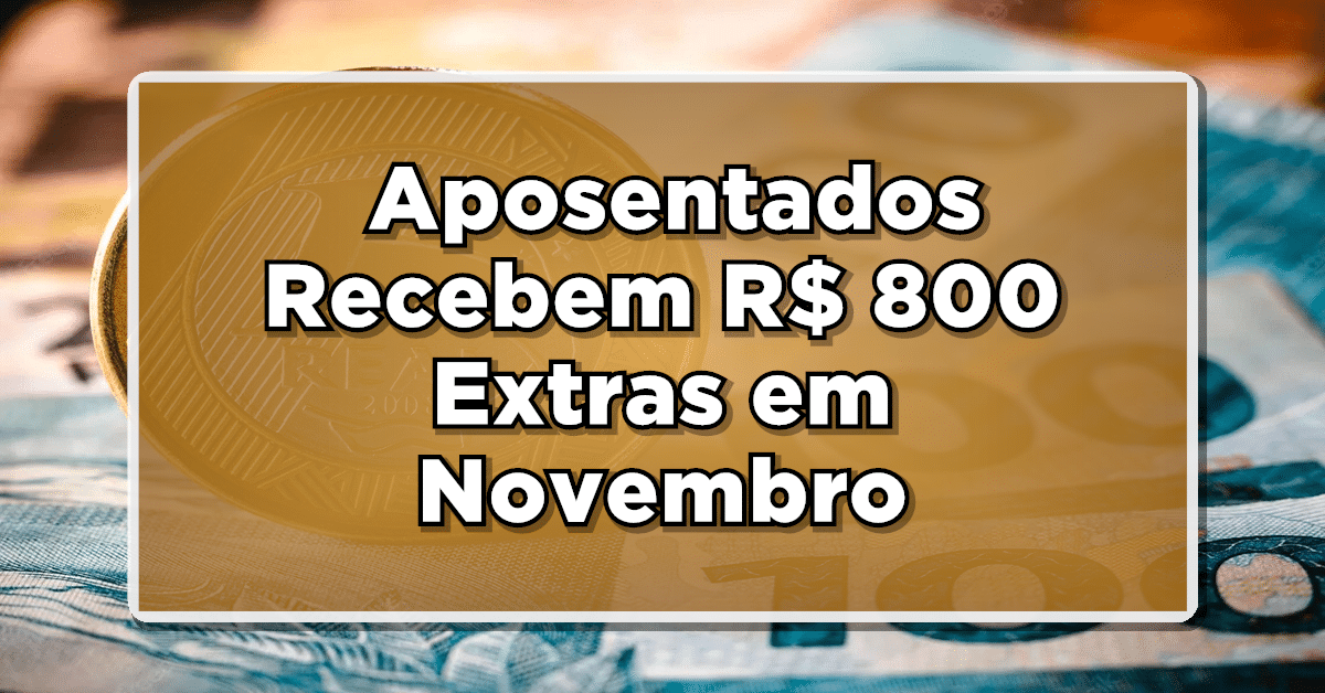 Abono extra em novembro