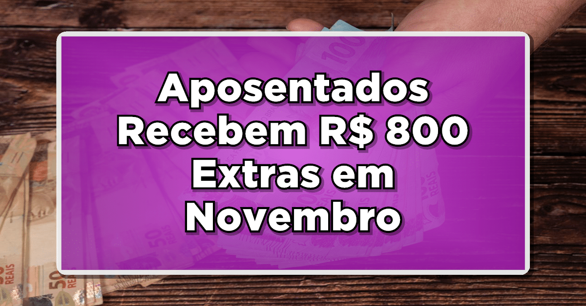O INSS confirma o pagamento do abono extra em novembro em uma única parcela para seis grupos. Saiba mais informações aqui!