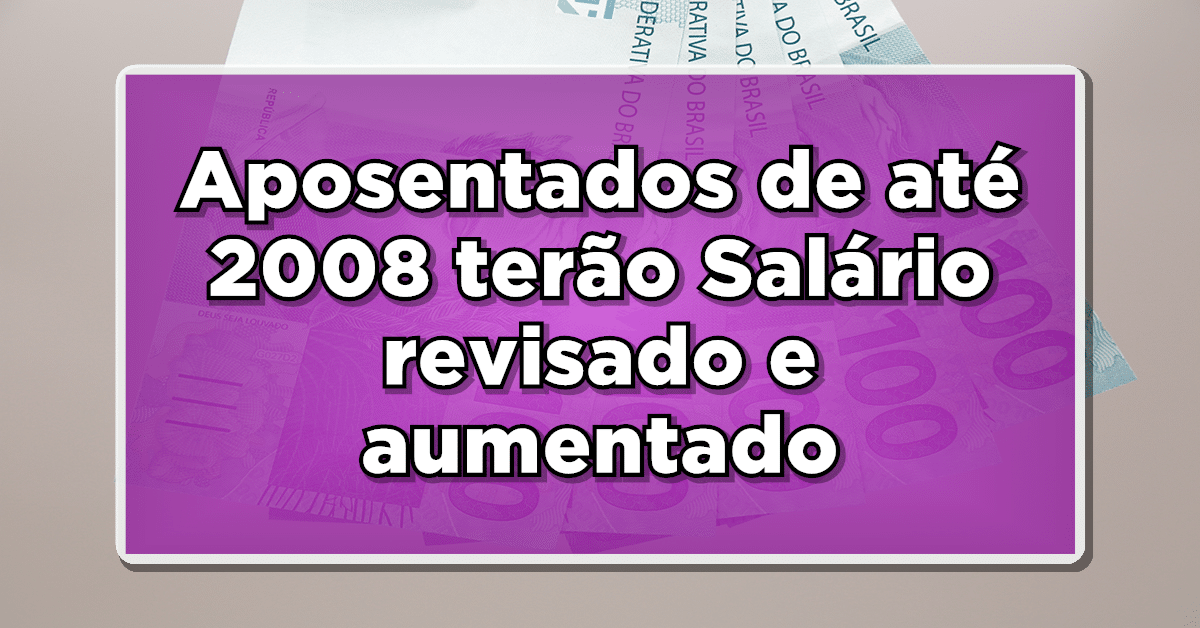 Os aposentados garantem um aumento assegurado. Vamos elucidar como esse processo será conduzido.