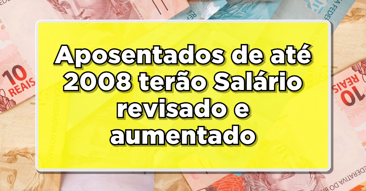 Os aposentados asseguram um aumento garantido. Vamos esclarecer como esse processo vai ser executado.
