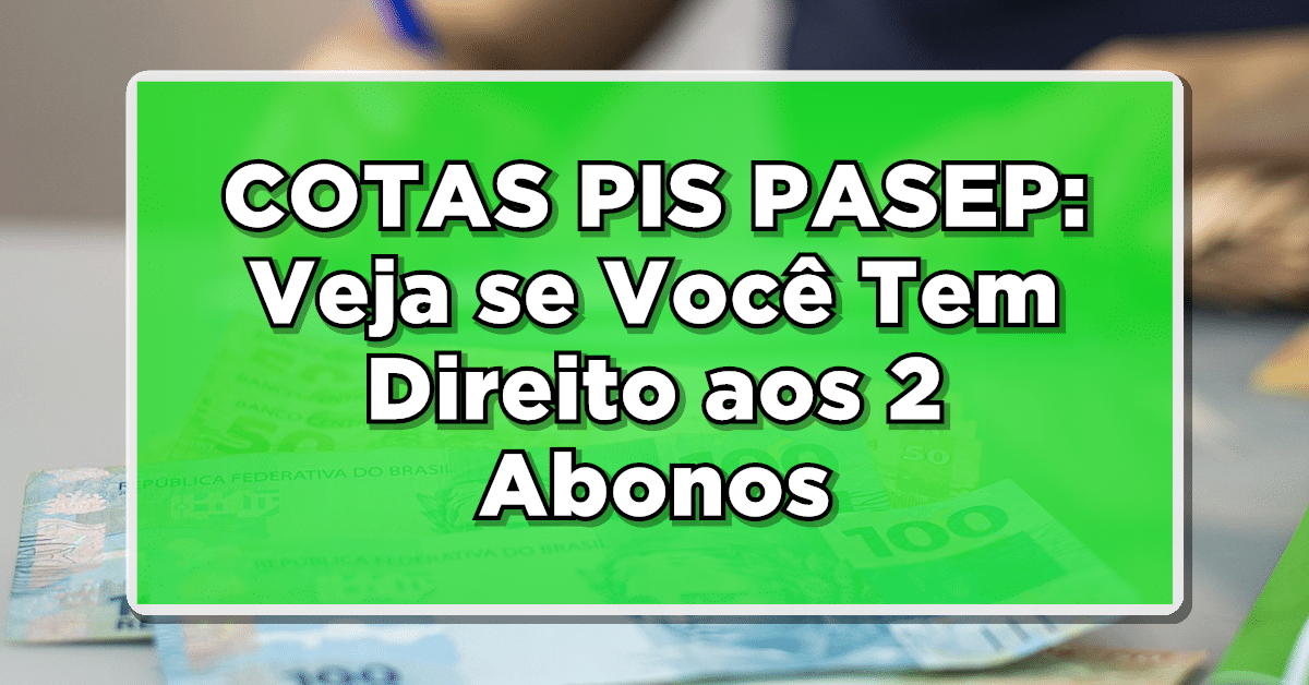 cotas PIS Pasep