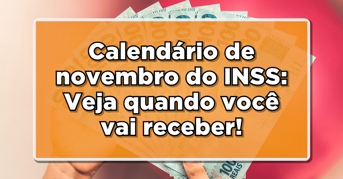 calendário INSS novembro