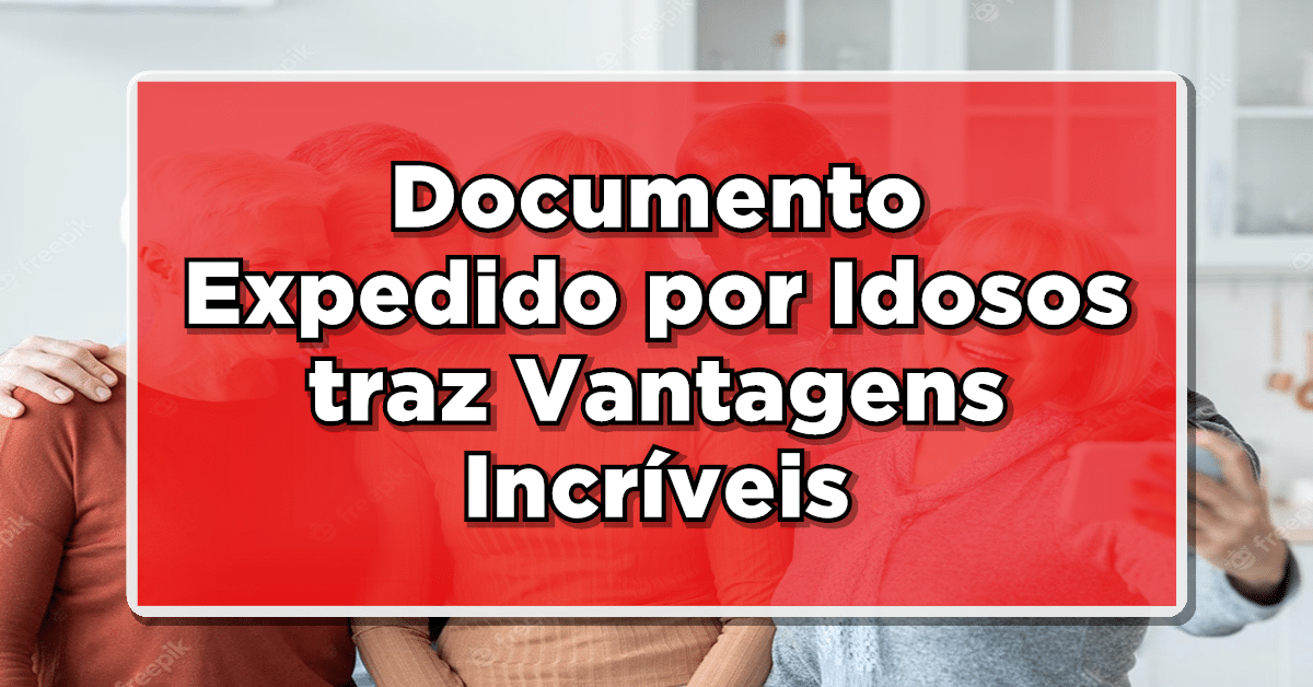 Nova carteirinha do idoso traz vantagens para pessoas com mais de 60 anos