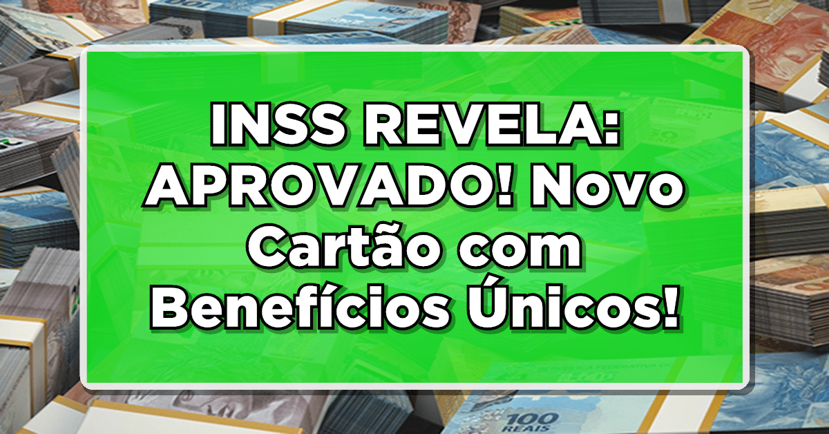 novo cartão INSS