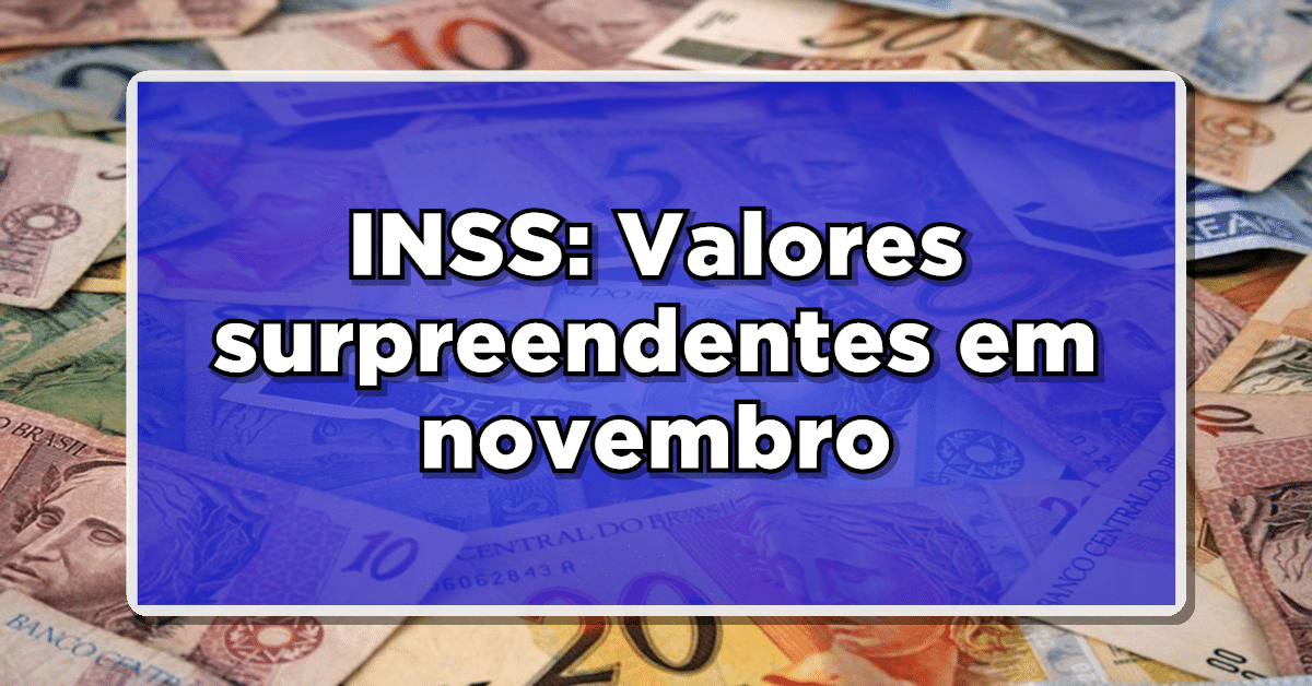 Pagamento INSS novembro