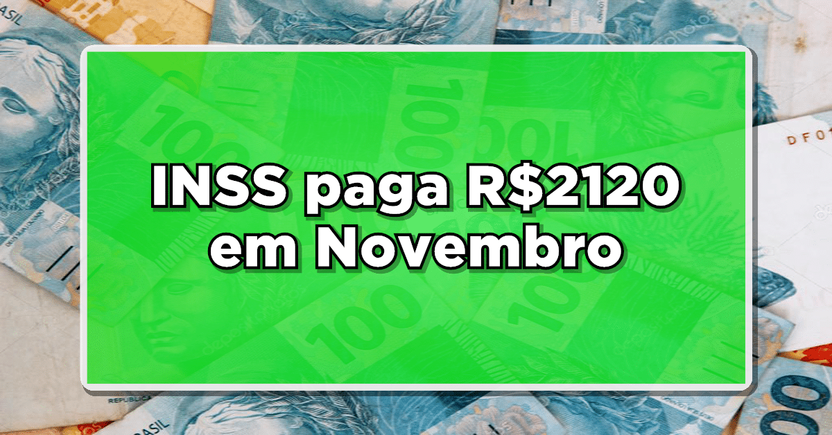 Em novembro, os aposentados e pensionistas da Previdência Social receberão um pagamento de R$2.120. Confira se você está incluído entre esses beneficiários.