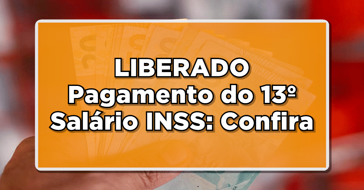 pagamento do 13º salário do INSS