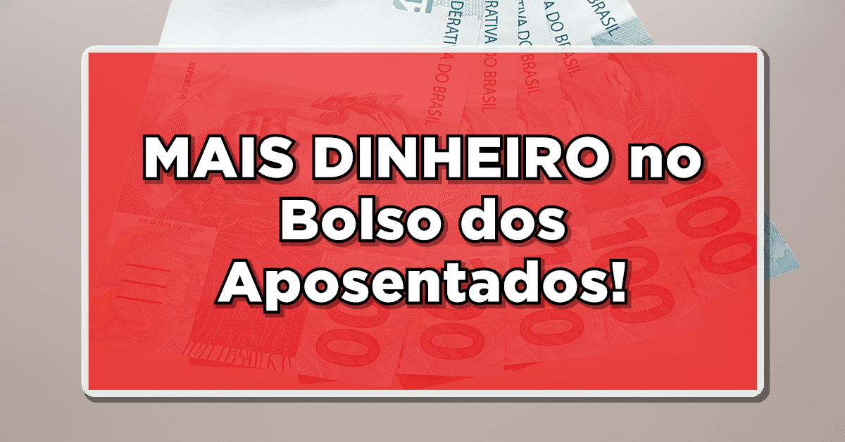 Mais dinheiro de consignado INSS para aposentados