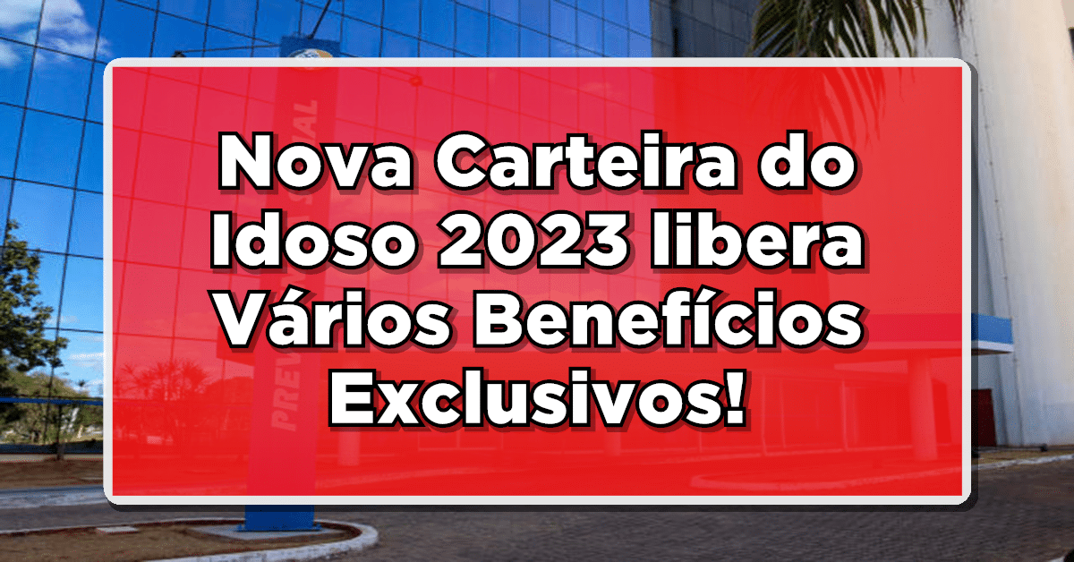 carteira do idoso 2023