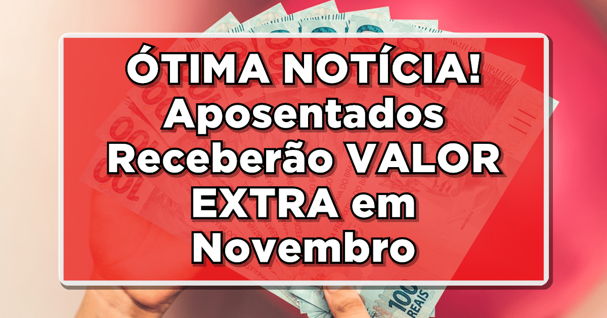 INSS vai pagar abono natalino para aposentados em novembro, descubra os valores