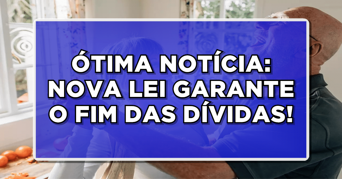 Lei que garante o fim das dívidas dos aposentados