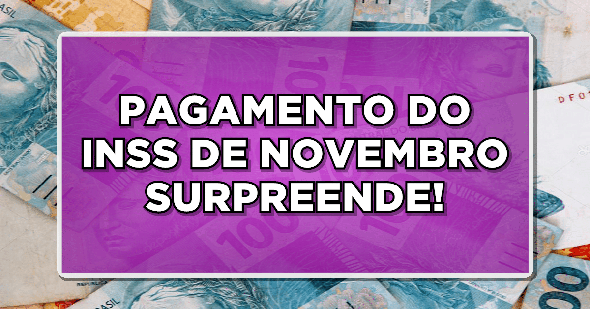 O pagamento do INSS em novembro será mais generoso para um grupo específico de beneficiários. Confira.
