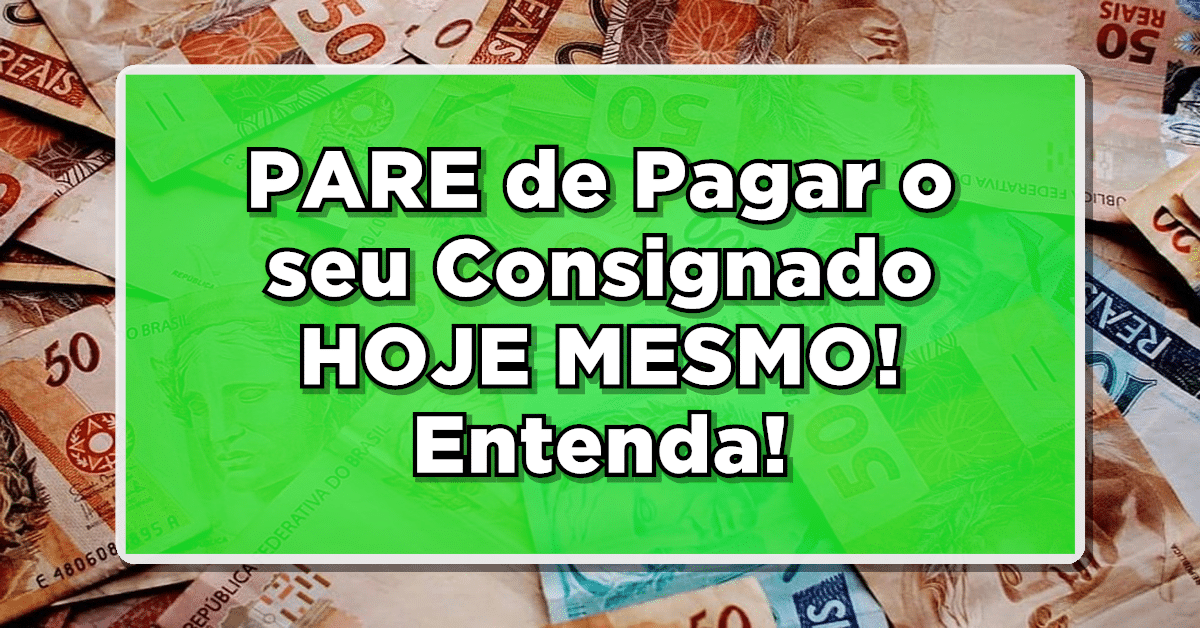 Entenda sobre a suspensão do consignado INSS