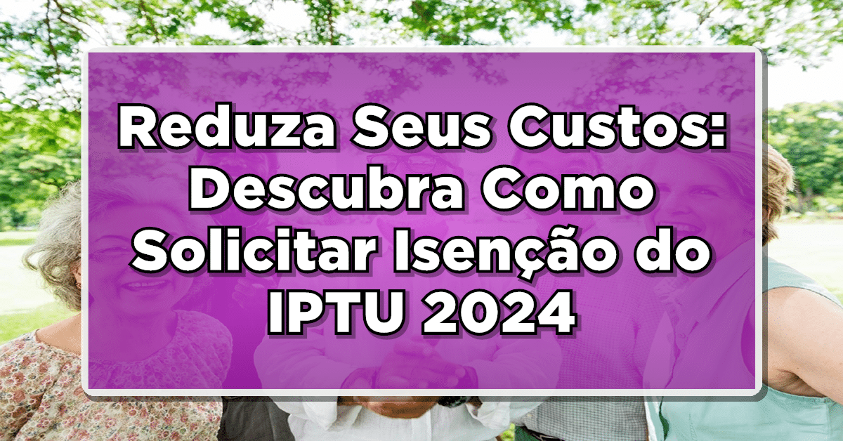 isenção do iptu