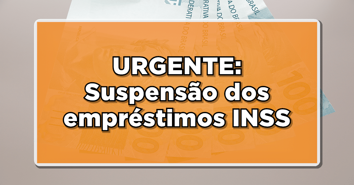 suspensão do consignado inss
