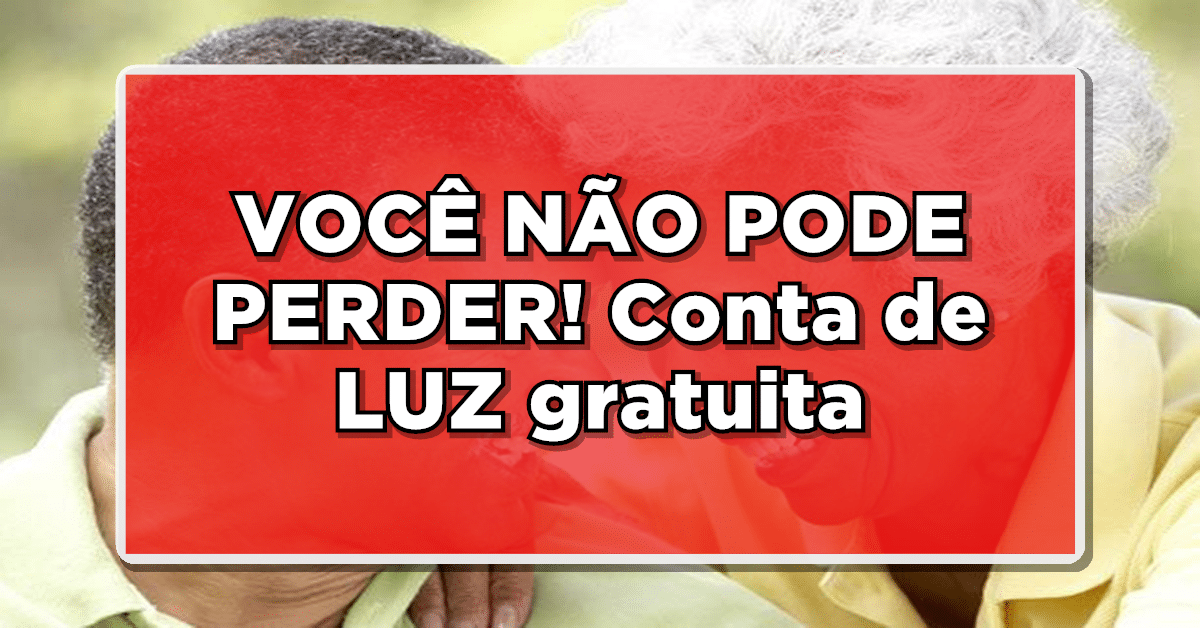 conta de luz gratuita para idosos