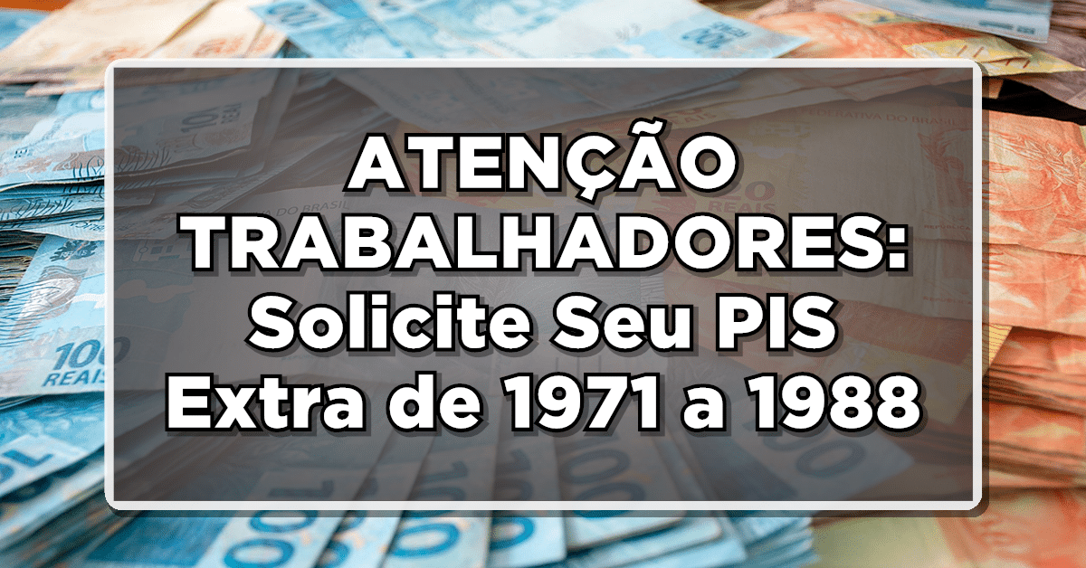 Se você trabalhou entre 1971 e 1988, há a oportunidade de resgatar as cotas do PIS e do PASEP. Esses valores podem representar uma forma de "poupança forçada" acumulada durante esse período. Para verificar se você tem direito e realizar o resgate, siga as orientações específicas para cada fundo: