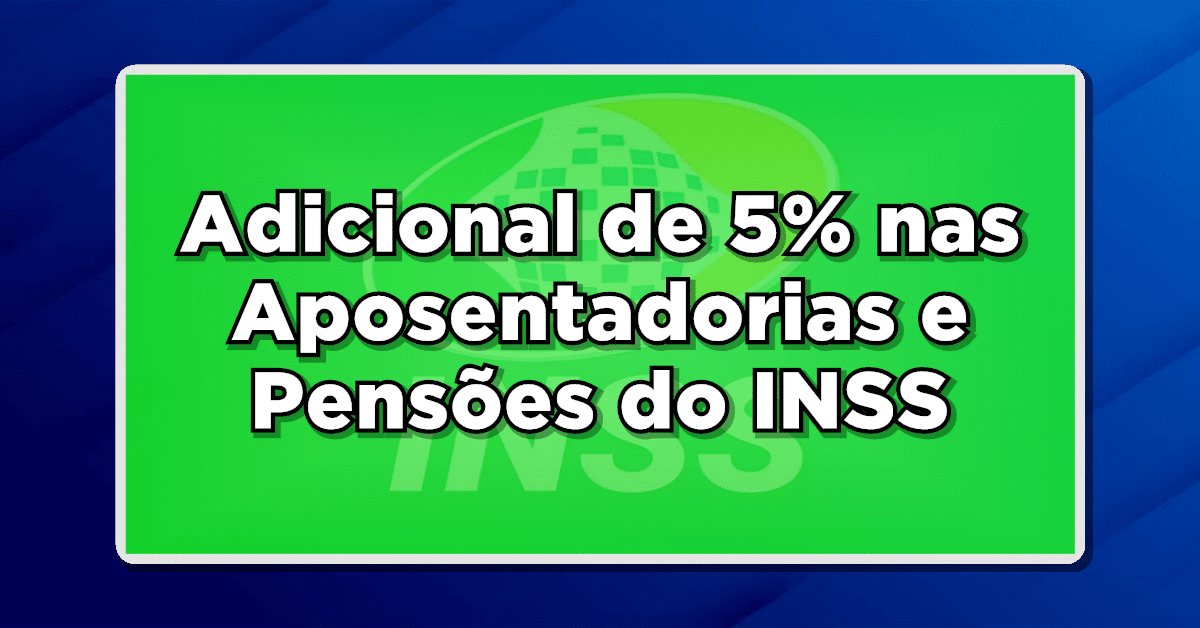 novo aumento de 5% foi aprovado