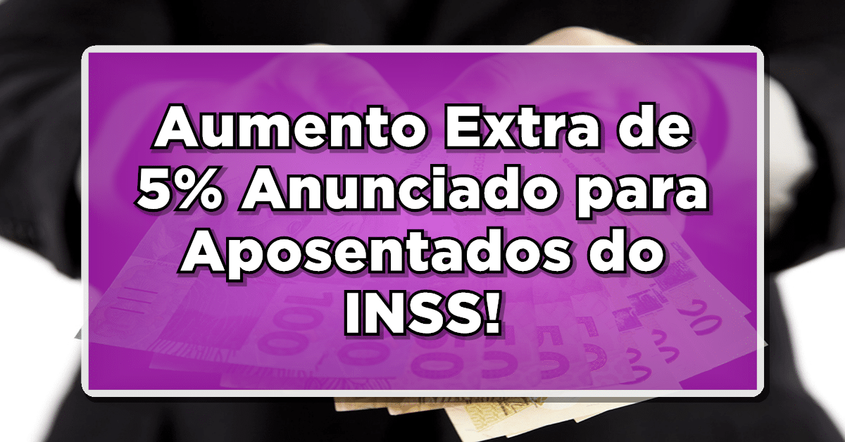 aumento 5% para aposentados