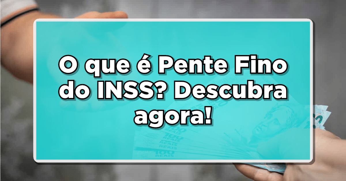 o que é pente fino do INSS