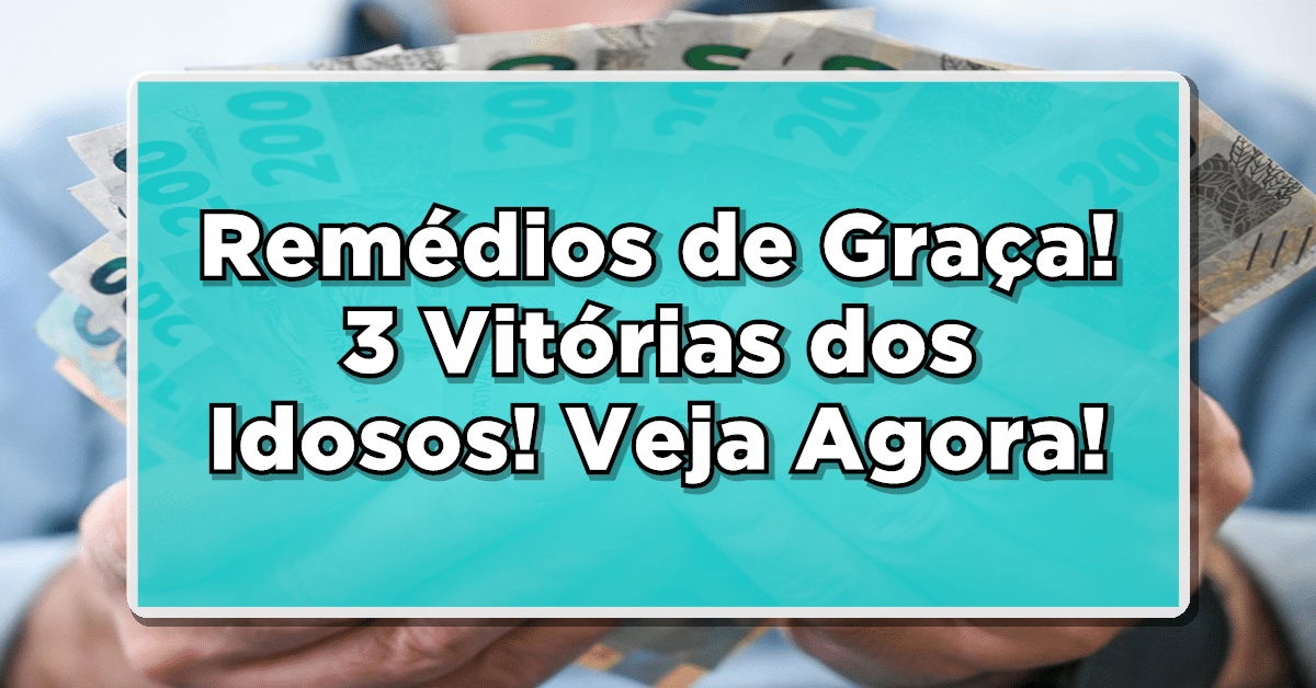 remédios de graça