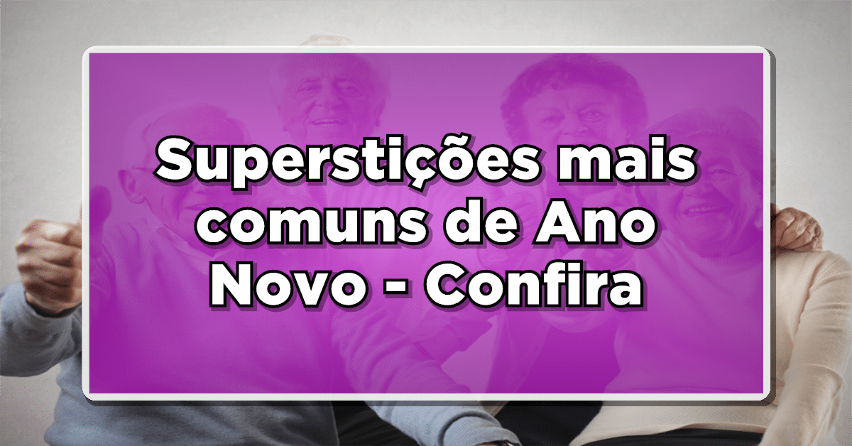 superstições de ano novo