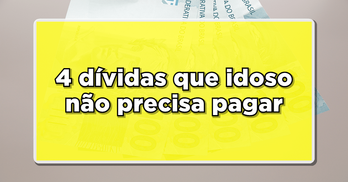 A Lei do Superendividamento determina quais são as dívidas específicas que o aposentado não precisa saldar.