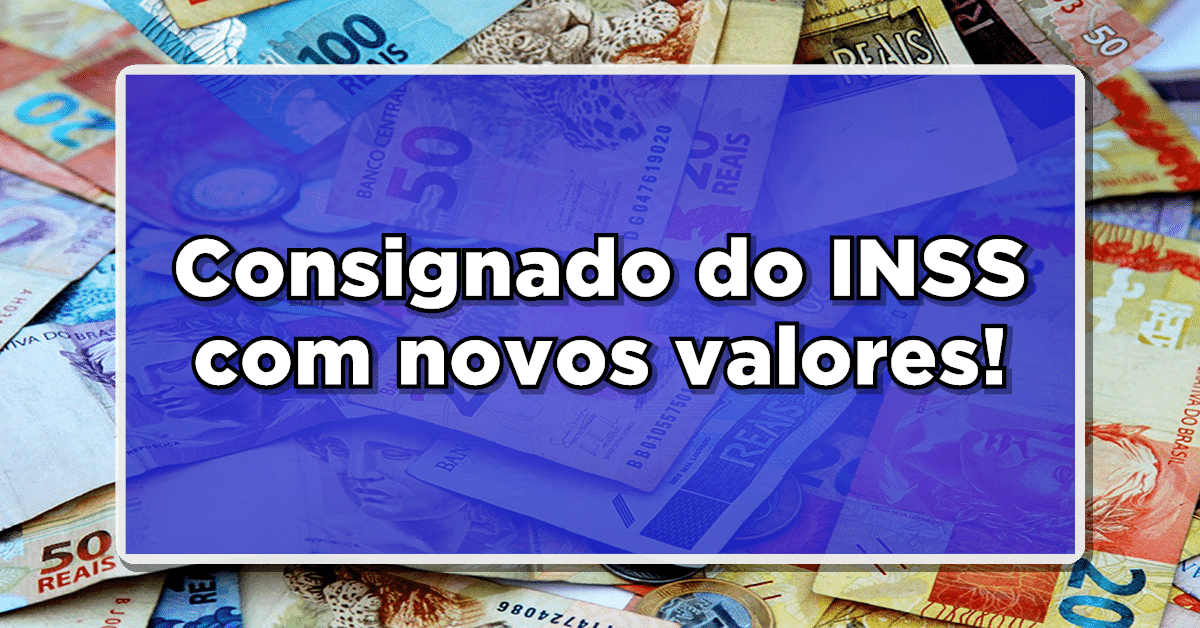 Novo empréstimo consignado do INSS apresenta taxa de juros menores e valores maiores para solicitar! Veja a seguir.