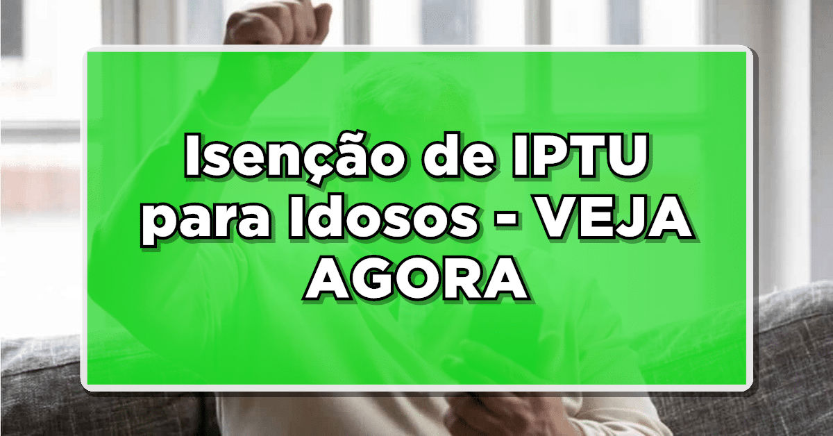 Isenção do IPTU para aposentados do INSS