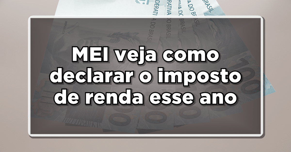 Descubra a seguir, como declarar o Imposto de Renda como MEI em 2024!