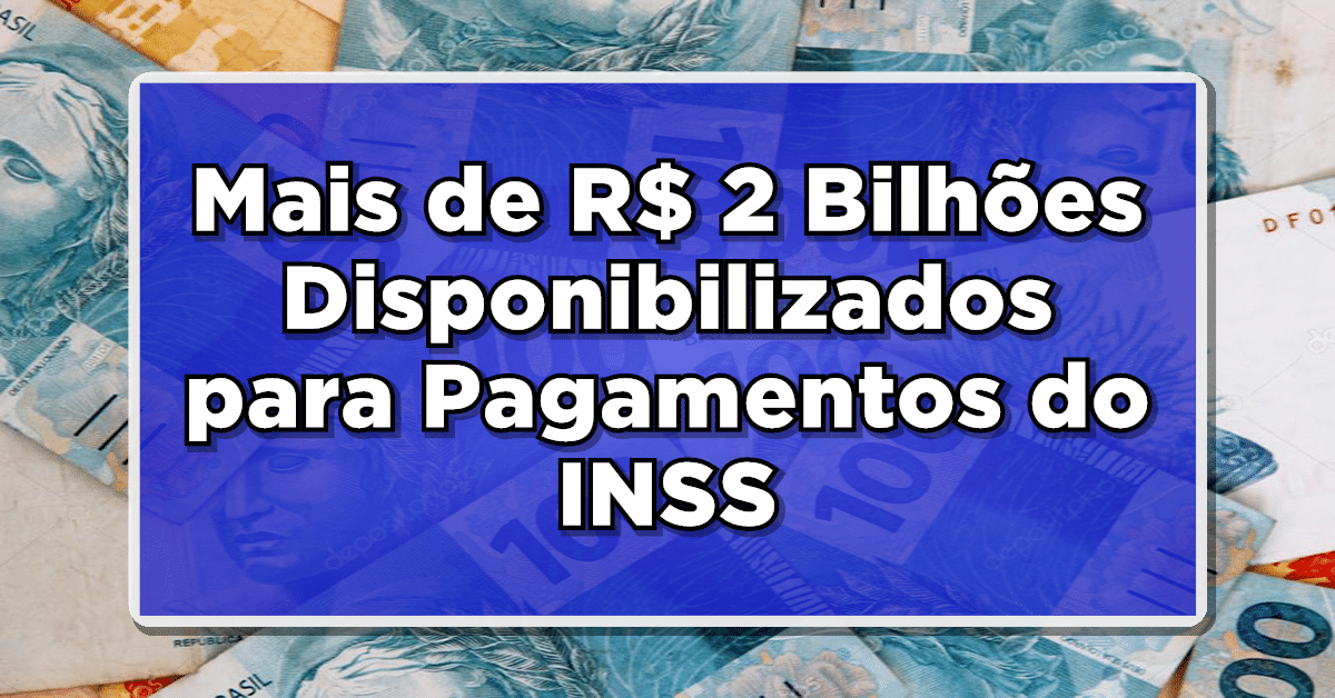 Recentemente, a Justiça autorizou a liberação de mais de 2 bilhões de reais para o INSS, direcionados ao pagamento de segurados em decorrência de processos ganhos pelos beneficiários. Confira a matéria completa para entender os pormenores desse desdobramento.