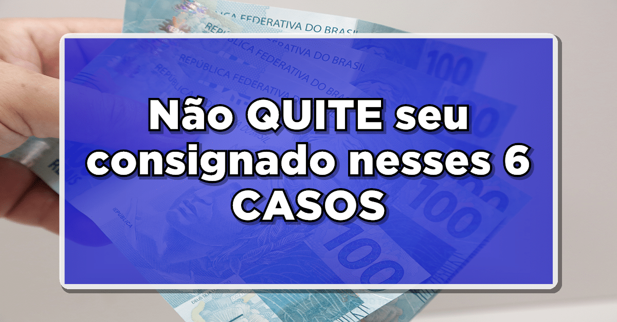 posso parar de pagar o consignado