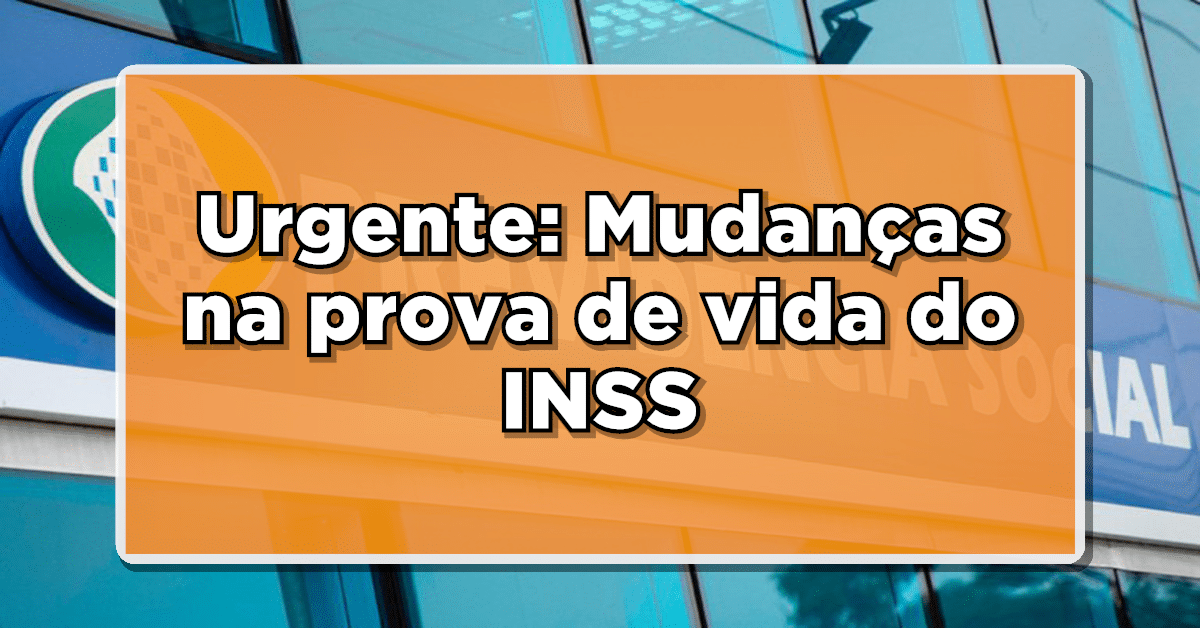 mudança na prova de vida inss
