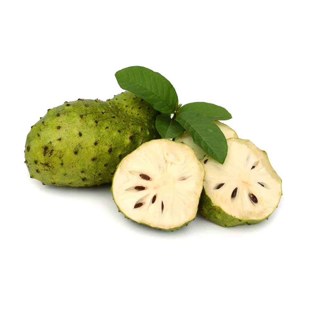 Frutas como a graviola auxiliam na melhora e combate à gastrite. (Fonte: Reprodução Google)