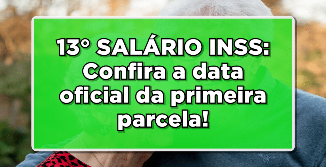 Décimo terceiro e primeira parcela