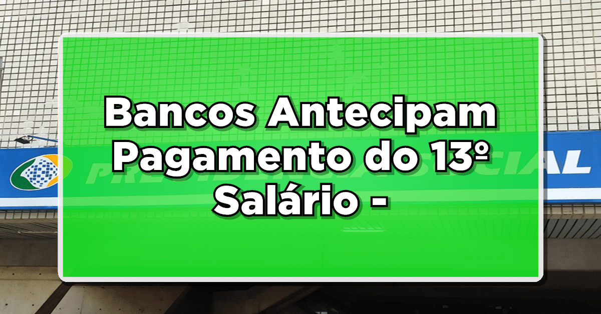 13 salário antecipado