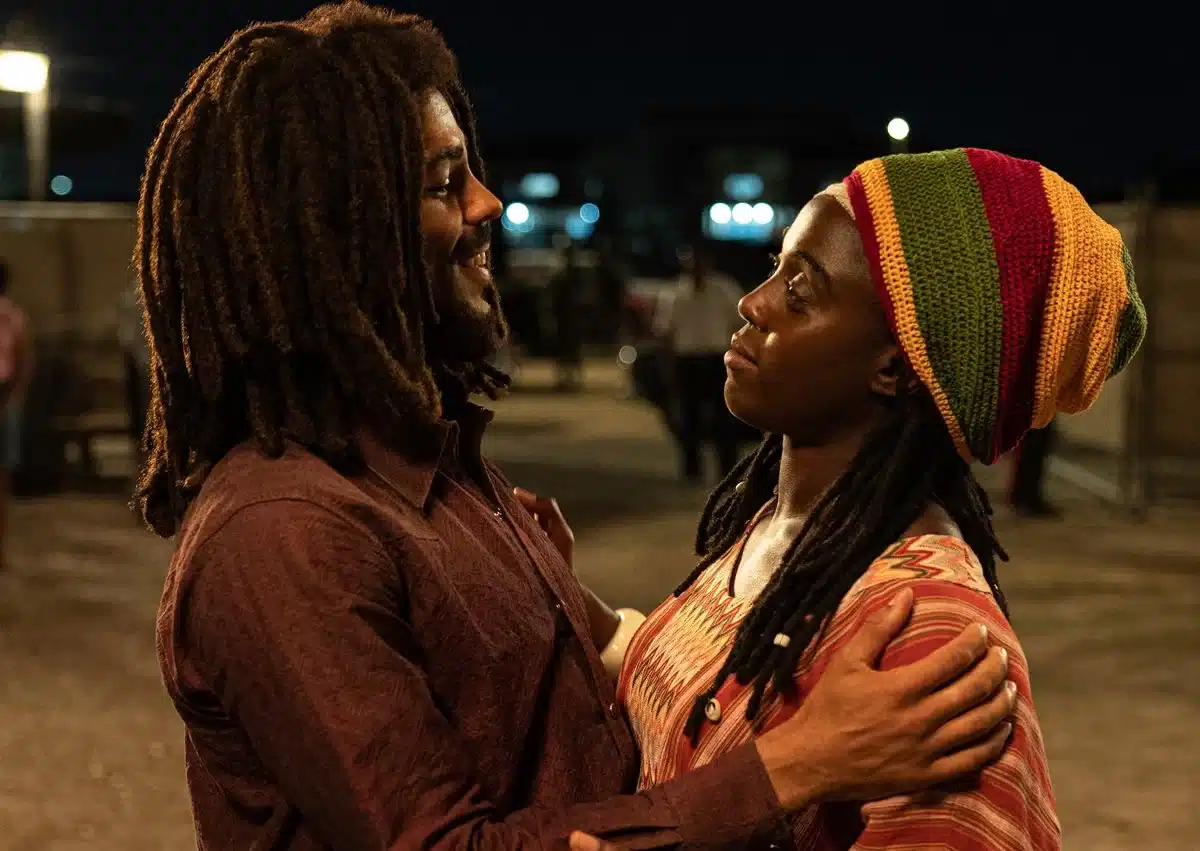 Estreia do filme do Bob Marley