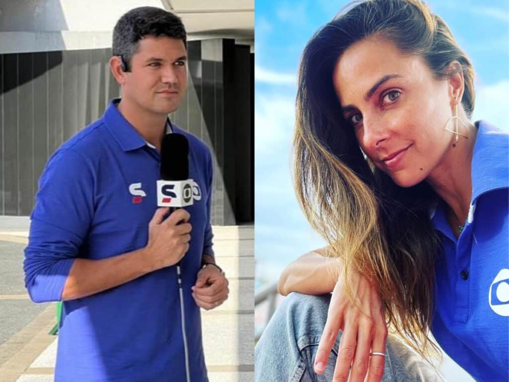 Apresentadores do Globo Esporte expõe relacionamento