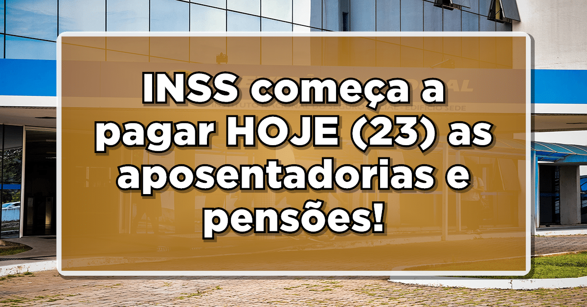 Confira as datas do pagamento do INSS! Calendário completo!