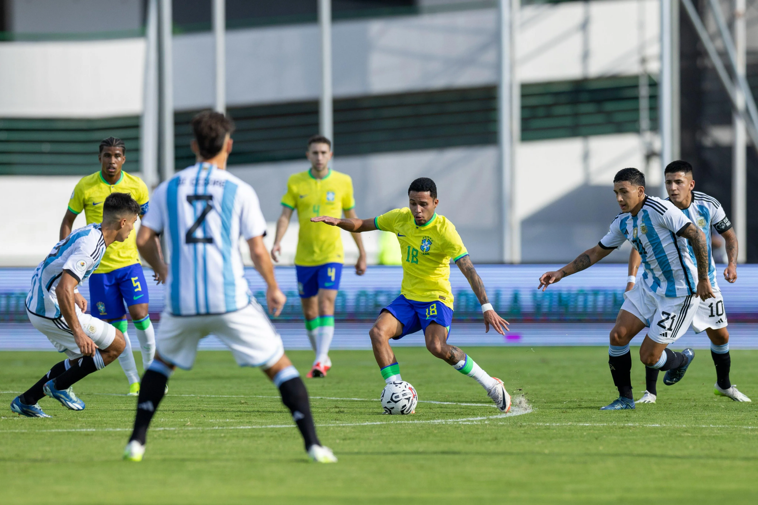 brasil e argentina pré-olímpico