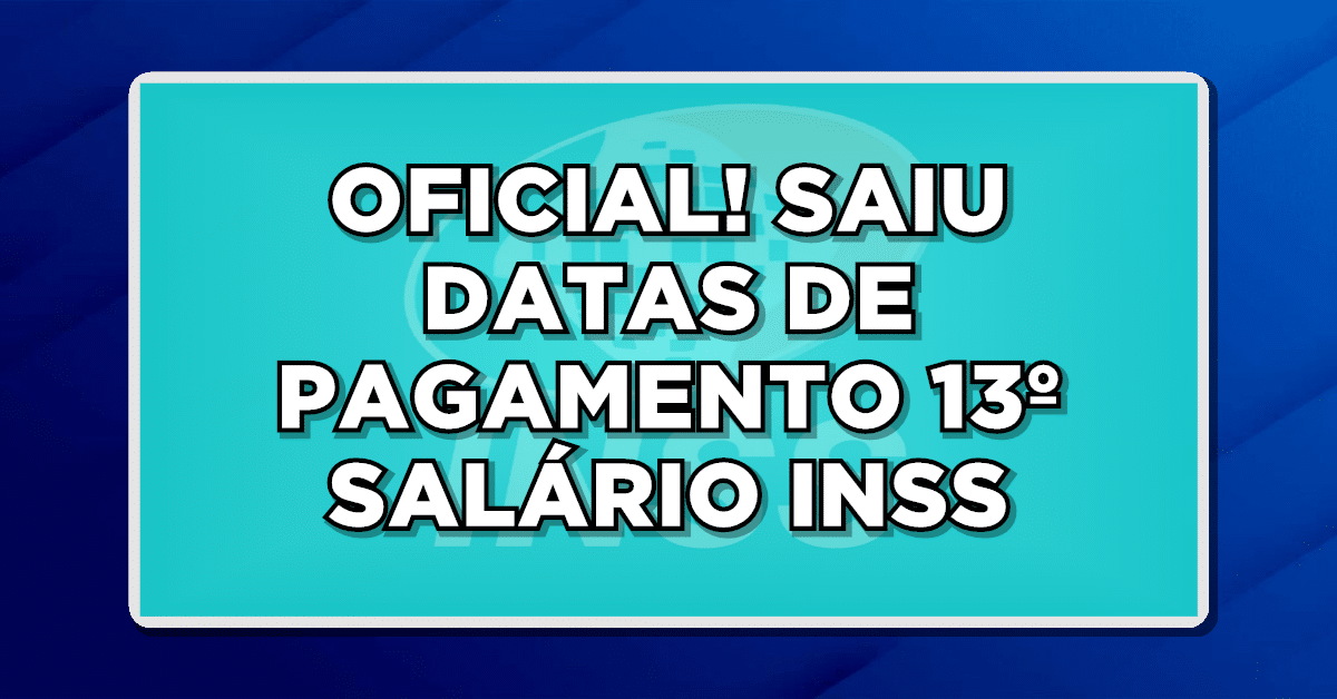 antecipação do 13º salário inss